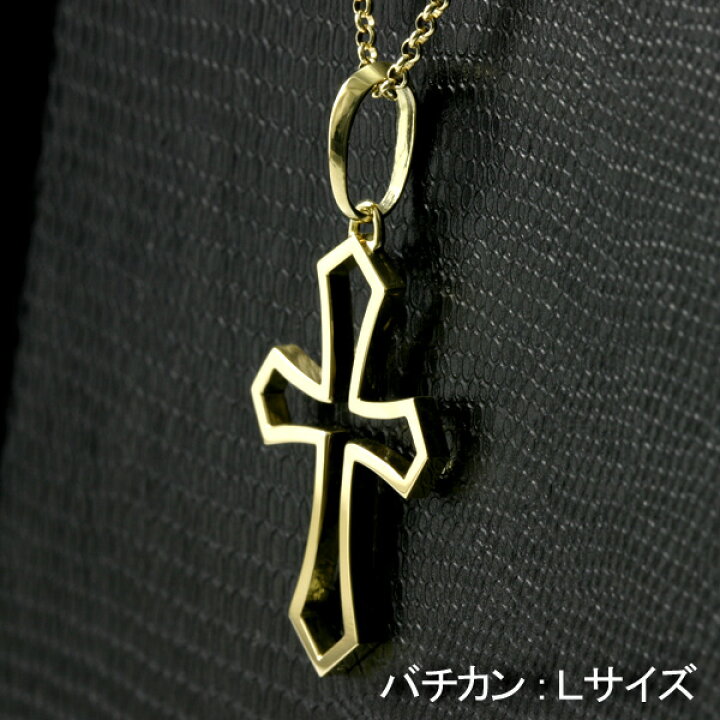 楽天市場】クロス ネックレス k18 ゴールド メンズ 【送料無料】 18金  
