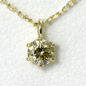 VRCG[_Ch lbNX 0.2ct K18 yz0.223ct \[eBOt FANCY GREENISH BROWNISH YELLOW 18K 18 _C lbNX yg ꗱ _Ch fB[X