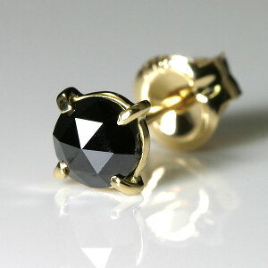 K18S[h ubN_C 0.25ct Y sAX [YJbg Ўyz j lC 18k Men's pierce Vv ꗱ ubN_Ch