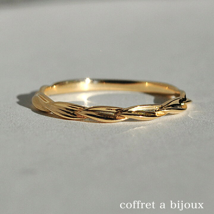 楽天市場】リング 指輪 レディース 地金リング ゴールド K18 18金 18k  