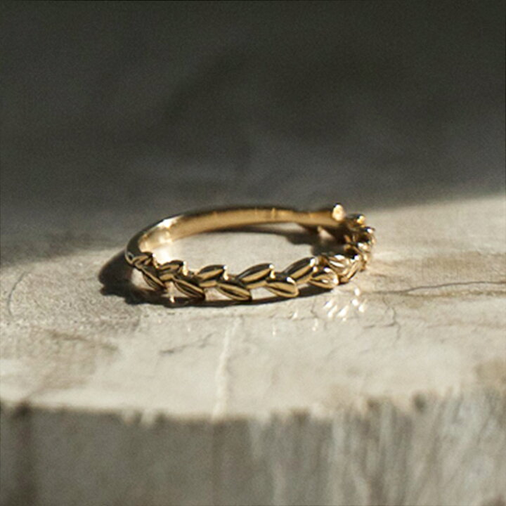 楽天市場】【新作】リング 指輪 レディース ゴールド K18 18金 18k K10  