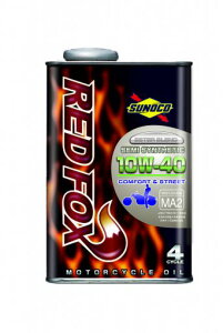 SUNOCO REDFOX STREETCOMFORT GWIC XmR IC SYNTHETIC 10W-40 20L