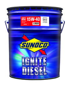 SUNOCO エンジンオイル スノコ オイル IGNITE DIESEL 15W-40 DH-2 20Lペール缶