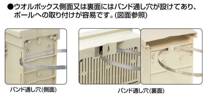 楽天市場 未来工業 ｗｂ １ａｊウォルボックス プラスチック製防雨ボックス ベージュ 屋根付 タテ型 あった デンキ