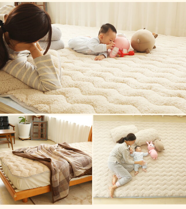 楽天市場 発熱 もこもこ敷きパッド Heat F 敷きパッド クイーン 160 0cm ボア 敷きパッド あったか あたたか 暖かい 寝室 可愛い 洗える 洗濯機 ベッド 布団カバー 北欧 シンプル インテリア 雑貨 羽毛布団 敷き布団カバー 冬用 秋 理想の生活館