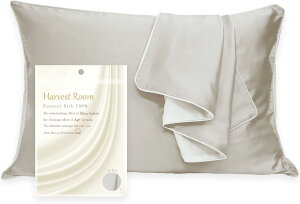 枕カバー シルク 50×70cm 大きめ 片面 シルク100% シアバター配合 封筒 タイプL ヘアケア 髪 美髪 艶髪 19匁 乾燥対策 保湿 美容 まくらカバー ピロケース 切れ毛 寝具 洗える おしゃれ 可愛い 極