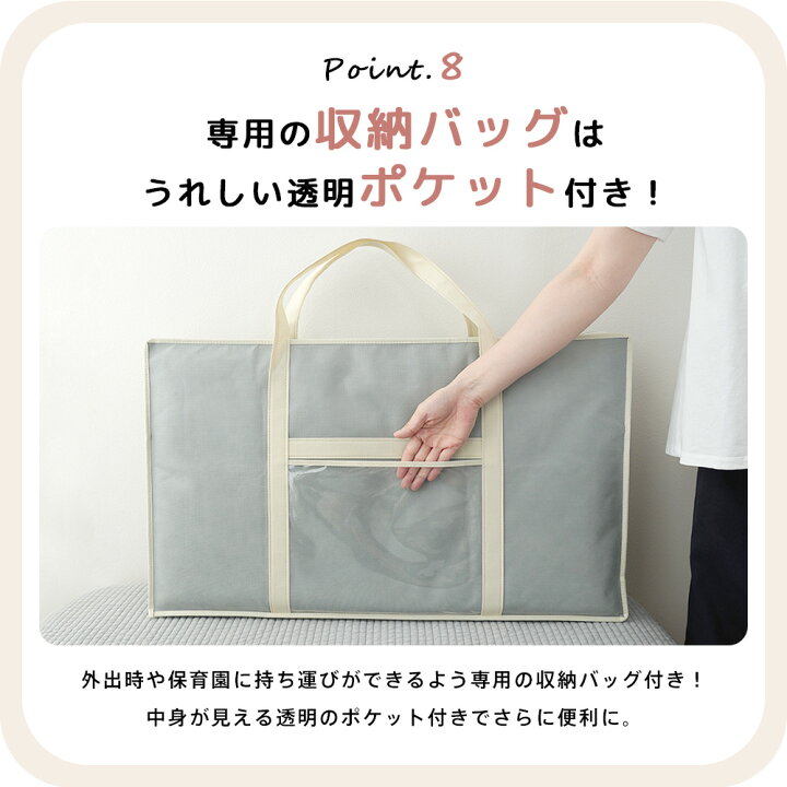 楽天市場】高反発ベビーマットレス 3つ折りタイプ 70x120cm 洗える 