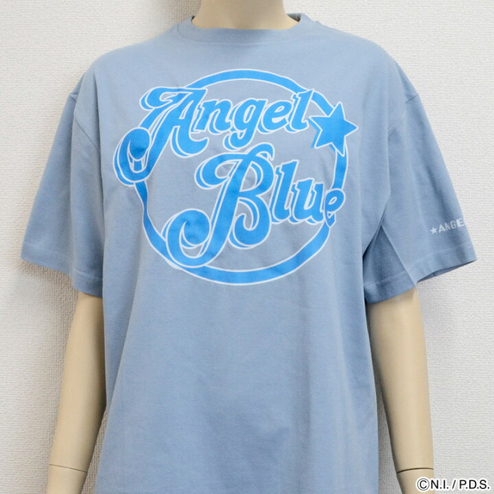 楽天市場】エンジェルブルー キャラクターTシャツ「半袖Tシャツ/丸ロゴ 