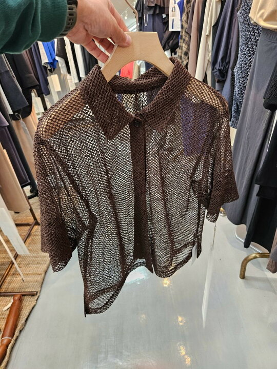 楽天市場】【半額！50％OFF セール SALE】cafune カフネ slub mesh 