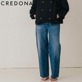 【クーポン利用で40％OFF】CREDONA クレドナ 【THE C】EVERYDAY DENIM エブリデイデニム エブリデイ デニム デニムパンツ パンツ ワイドパンツ ワイドストレート ボトムス レディース 秋 冬 秋冬