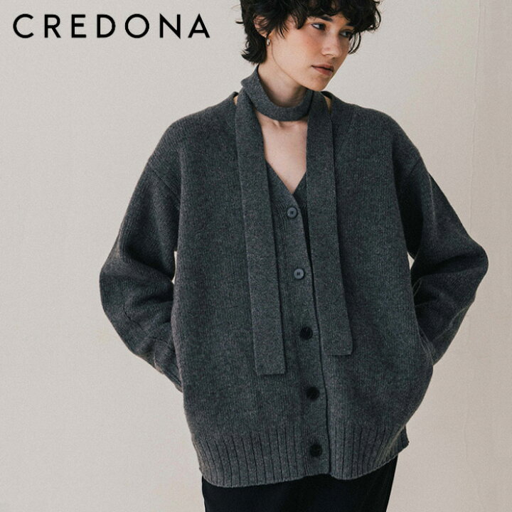 楽天市場】【即納】CREDONA クレドナ HAMILTON KNIT CARDIGAN 