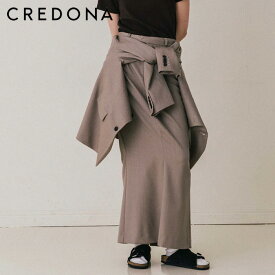 【クーポン利用で40％OFF】CREDONA クレドナ 【THE C】ICHIGUN SKIRT イチグンスカート イチグン スカート Iラインスカート Iラインタイトスカート ロングスカート レディース 秋 冬 秋冬