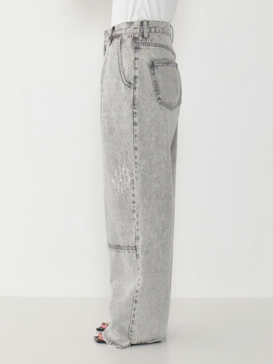 楽天市場】【即納】【再入荷】YENN イエン デニム ワイド タックパンツ 