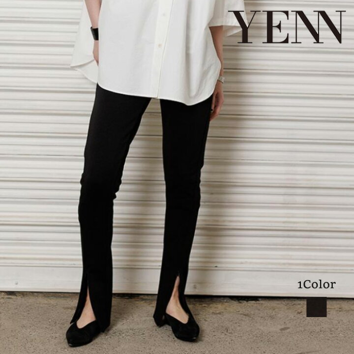 楽天市場】【再入荷】【即納】YENN イエン FRONT SLIT LEGGINGS  
