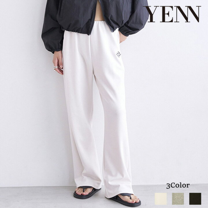 楽天市場】【即納】【2025春夏新作】YENN イエン W/JERSEY PT ダブル 