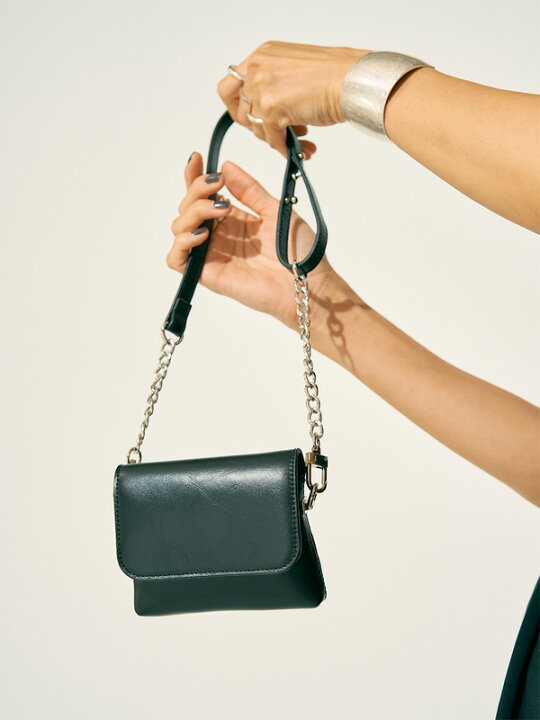 楽天市場】【再販】【即納】YENN イエン CHAIN BELT POUCH チェーン 