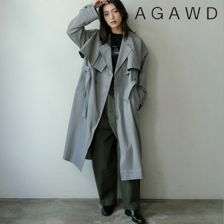 楽天市場】【即納】【2025春夏新作】AGAWD アガウド 2WAYトレンチ 