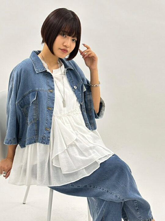 楽天市場】【30％OFF セール SALE】ayane アヤン テンセルデニム 