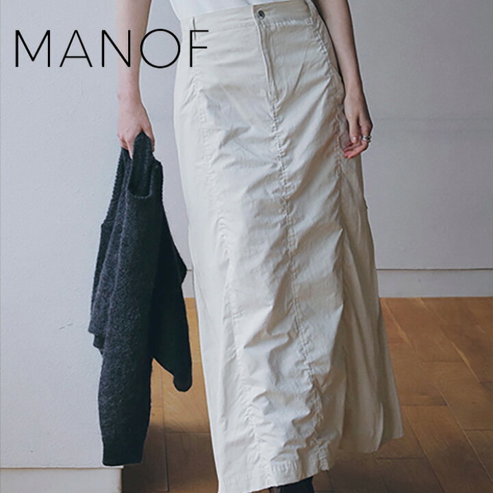 楽天市場】【即納】【2024秋冬新作】MANOF マノフ SIDE ZIP LONG  