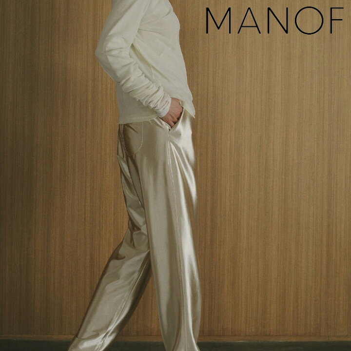 楽天市場】【即納】【2024秋冬新作】MANOF マノフ GLITTER TAPERED 