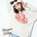 【予約】【9月中旬～9月下旬入荷予定】MARGAUX VINTAGE マルゴーヴィンテージ ロゴスウェット ロゴ スウェット ロゴト…
