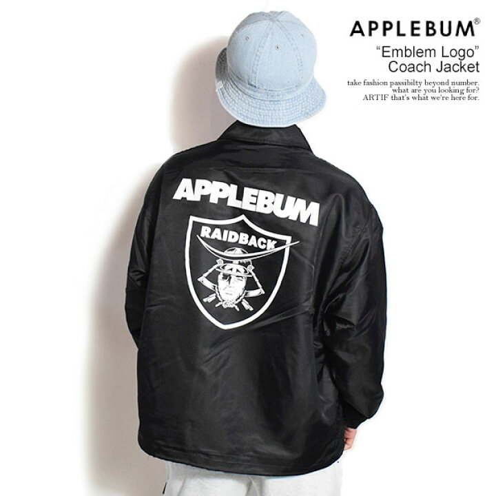 楽天市場】アップルバム ジャケット APPLEBUM “Emblem Logo” Coach 