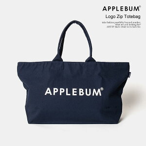 �A�b�v���o�� �g�[�g�o�b�O APPLEBUM Logo Zip Totebag �����Y �L�����o�X �� �J�o�� �������� �X�g���[�g