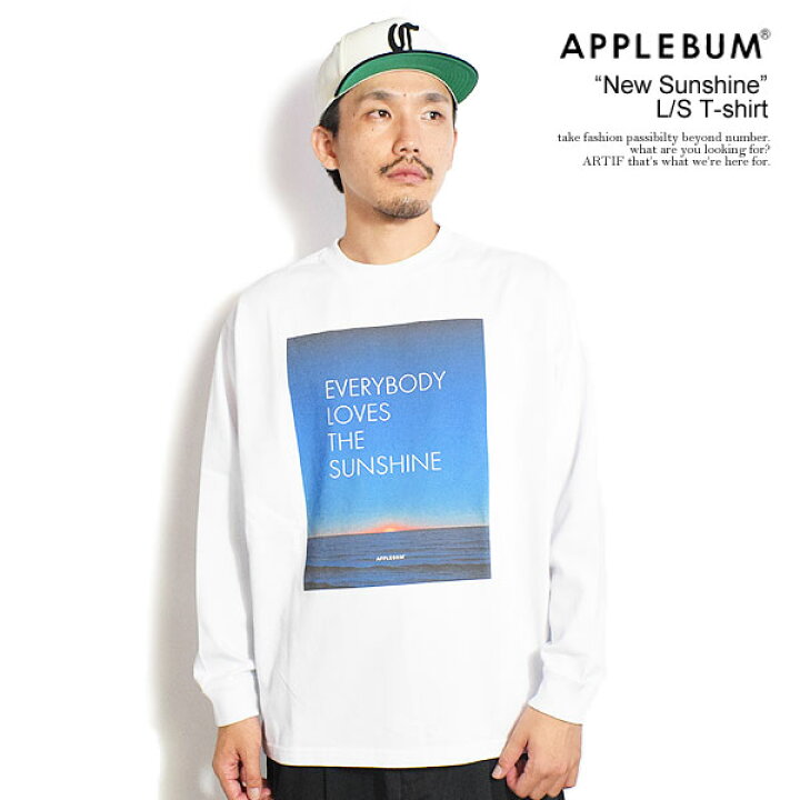 楽天市場】アップルバム Tシャツ APPLEBUM “New Sunshine” L/S T-shirt 