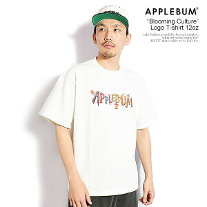 �A�b�v���o�� T�V���c APPLEBUM �gBlooming Culture�h Logo T-shirt 12oz �����Y ���� �w�r�[�I���X �������� �X�g���[�g