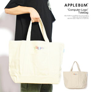 �A�b�v���o�� �g�[�g�o�b�O APPLEBUM �gComputer-Logo�h Totebag �����Y �L�����o�X�g�[�g �o�b�O �J�o�� �������� �X�g���[�g