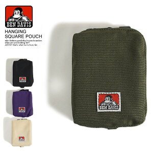 BEN DAVIS xfCrX |[` Jri  HANGING SQUARE POUCH Y 