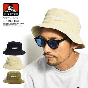 BEN DAVIS �x���f�C�r�X �o�P�b�g�n�b�g �X�q �o�P�n CORDUROY BUCKET HAT �����Y ���f�B�[�X �j�����p �������