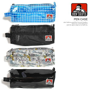 �x���f�C�r�X �y���P�[�X BEN DAVIS PEN CASE �����Y �M�� �y���|�[�` ���[�� �N���A�y���P�[�X �X�g���[�g