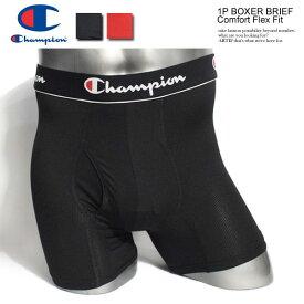チャンピオン ボクサーパンツ CHAMPION 1P BOXER BRIEF Comfort Flex Fit メンズ ボクサーブリーフ アンダーウェア ストリート