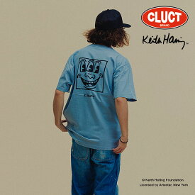 クラクト Tシャツ CLUCT×Keith Haring(キース・ヘリング) #A [S/S TEE] Keith Haring メンズ 半袖 コラボレーション 送料無料