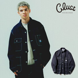 2024 夏秋 先行予約 9月〜10月入荷予定 クラクト ジャケット CLUCT SANTEE[ONE WASH DENIM JACKET] メンズ デニムジャケット 送料無料