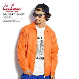 COOKMAN クックマン ジャケット DELIVERY JACKET ORANGE メンズ レディース 男女兼用 デリバリージャケット コックマン