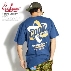 COOKMAN クックマン 半袖 Tシャツ tシャツ Tshirts Laundry NAVY メンズ レディース 男女兼用 おしゃれ