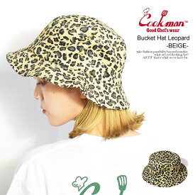クックマン ハット COOKMAN Bucket Hat Leopard -BEIGE- メンズ バケットハット バケハ 送料無料 ストリート