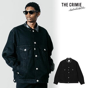 2026 �H�~ ��s�\�� 1�����{�`���{���ח\�� �N���C�~�[ �W���P�b�g CRIMIE BRON FREE SELVEDGE ONE WASH DENIM TYPE III JACKET - BLACK MADE IN JAPAN �������� �L�����Z���s��