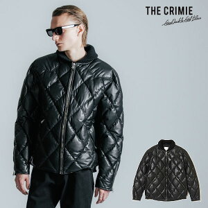 �N���C�~�[ �W���P�b�g CRIMIE DIAMOND QUILT LAMB LEATHER DOWN JACKET ��������