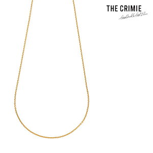 �N���C�~�[ �l�b�N���X ���[�J�[���񂹑Ή� CRIMIE FINE SLIM CHAIN NECKLACE 24KDP 58-65cm �������� �L�����Z���s��