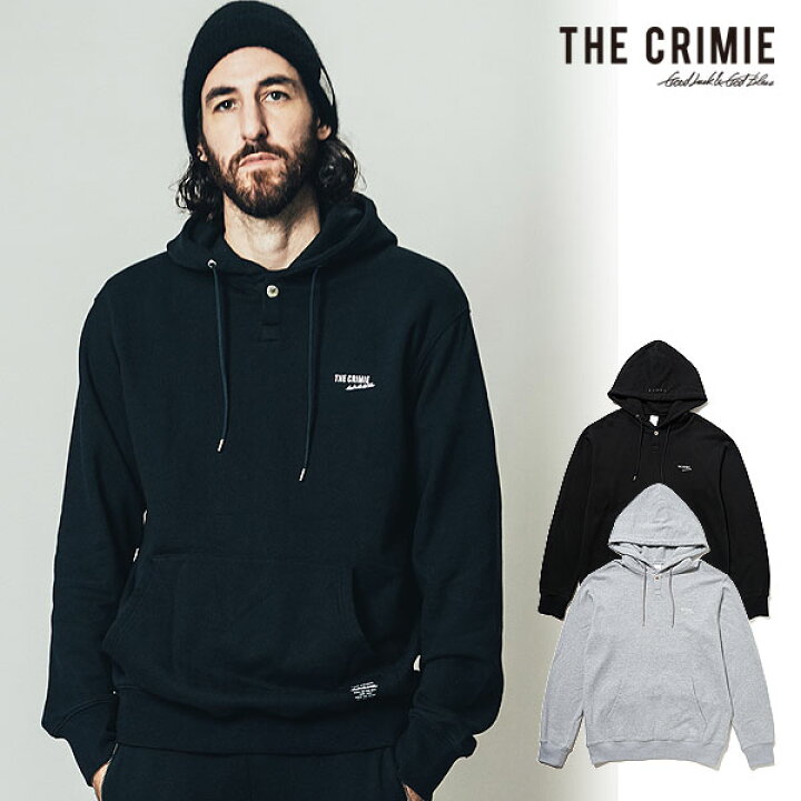 楽天市場】クライミー パーカー CRIMIE SWEAT SNAP HOODIE メンズ 