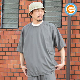 【ARTIF Original】 クルージン Tシャツ Cruisin' STRETCH NYLON PULLOVER -CHARCOAL- ドルマンスリーブ ストレッチナイロン オリジナルブランド 送料無料 ストリート