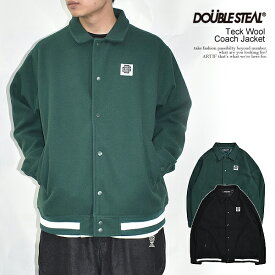 ダブルスティール ジャケット DOUBLE STEAL Teck Wool Coach Jacket メンズ コーチジャケット テックウール 送料無料 ストリート