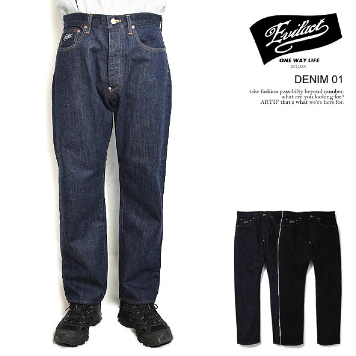 楽天市場】イーブルアクト パンツ EVILACT EVILACT DENIM 01 メンズ 