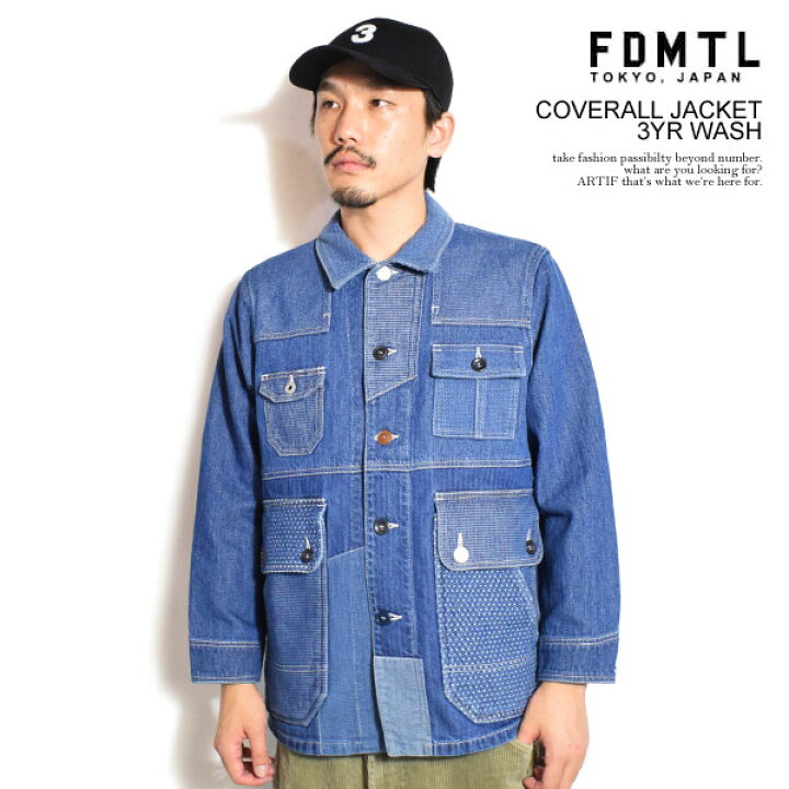 楽天市場】ファンダメンタル ジャケット FDMTL COVERALL JACKET 3YR 