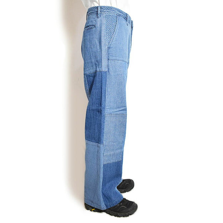 楽天市場】ファンダメンタル パンツ FDMTL PATCHWORK WIDE PANTS 3YR 