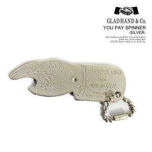 �O���b�h�n���h �L�[�z���_�[ GLAD HAND YOU PAY SPINNER -SILVER- �����Y �L�[�t�H�u �^�J