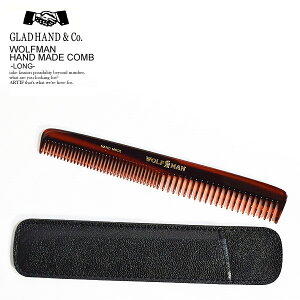 �O���b�h�n���h �R�[�� GLAD HAND WOLFMAN HAND MADE COMB -LONG- �X�g���[�g�n �t�@�b�V����
